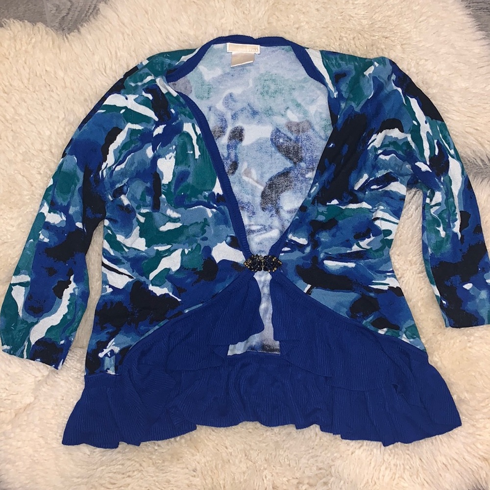 Abstract cardigan